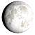 Waxing Gibbous, 13 days, 10 hours, 36 minutes in cycle